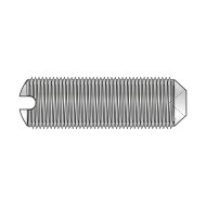 Stift filetat cu crestatura si con interior 3 x 6 mm, Otel gr. 5.8, Standard, 100 buc/cutie - 100 BUC / CUTIE