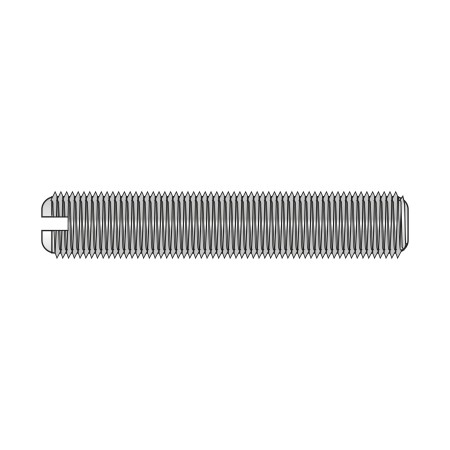 Stift filetat cu crestatura M10 x 20 mm, Otel gr. 5.8, Kleine, 10 buc/cutie - 10 BUC / CUTIE