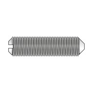 Stift filetat cu crestatura si varf M8 x 80 mm, Otel gr. 5.8, Standard, 100 buc/cutie - 100 BUC / CUTIE