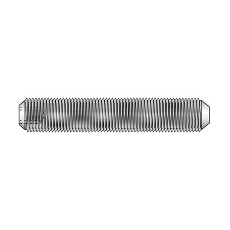 Stift filetat cu locas inbus si cap plat M3 x 3 mm, Otel, Kleine, 20 buc/cutie - 20 BUC / CUTIE