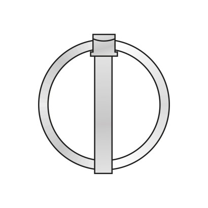 Splint pin 4.5 mm, Otel...