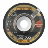 Disc abraziv, polizare inox / otel / fonta, RS48, RHODIUS