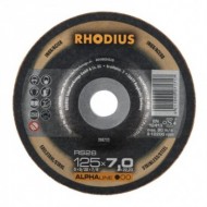 Disc abraziv, polizare inox / otel / neferoase / fonta, RS28, RHODIUS