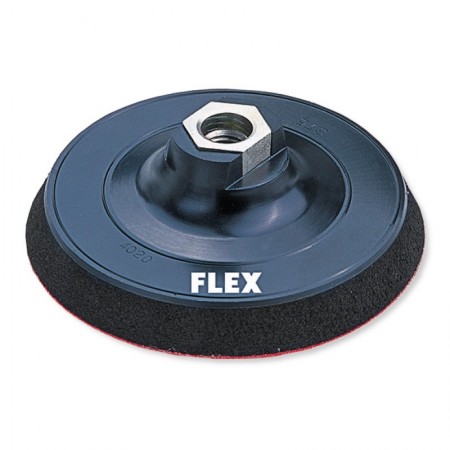 Suport cu arici pentru discuri din panza abraziva, FLEX Velcro cu prindere M14 Soft, FLEX
