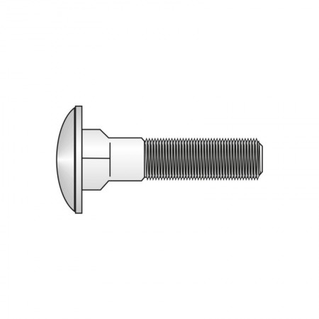 Surub torbant fara piulita DIN 603, Rocast