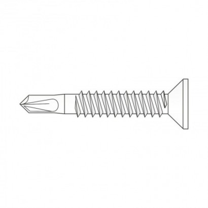 Surub PVC 40, otel, Rocast