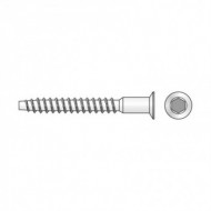 Holz-surub de cuplare cu cap tesit, locas hexagonal, otel, zincat, Rocast