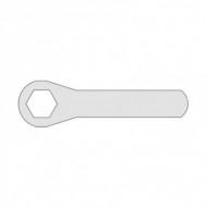 Cheie piulita hex, otel, zincat, Rocast