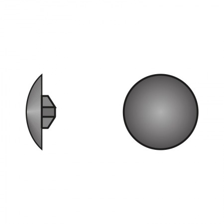 Capacele din plastic Ø8 mm, pentru suruburi pozidriv PZ1, plastic, colorat, Rocast