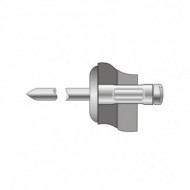 Pop-nit multigrip cap lat, Aluminiu - Inox, Bralo