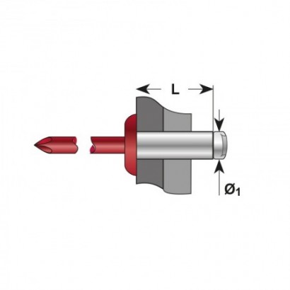 Pop-nit standard cap bombat...