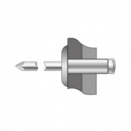 Pop-nit cap lat, Aluminiu - Otel, Bralo