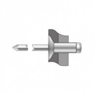 Pop-nit cap tesit 120°, corp din Inox A2, mandrina din Inox A2, Bralo