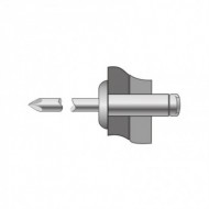 Pop-nit cap bombat, corp din Cupru, mandrina din Otel, Bralo