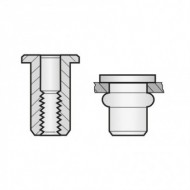 Piulita-nit standard, aluminiu aliat, Bralo