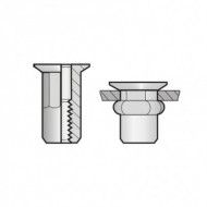 Piulita-nit semihexagonale cap tesit, inox A2 (AISI 304), Bralo