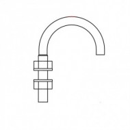 Colier  U, zincat - TIP B, pentru tevi - SIMILAR DIN 3570, Rocast