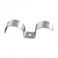 Suport dublu  Fix pentru tevi si cabluri - banda 20 x 1.5 mm, Rocast