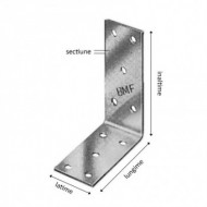 LEGATURA DE COLT 40390- 93 x 93 x 3.0 x 40 mm, Rocast
