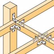 Legaturi de colt 40 x 40 x 2.0 x 25 / 40 x 60 x2.0 x 25 mm / 60 x 60 x 2.0 x 25 mm, Rocast