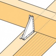 Consola cu fixare cu cui ancora Ø4 mm / surub Ø5 mm, Rocast