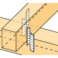 Piese de legatura caprior - talpa, tip dreapta/stanga, fixare cui ancora Ø4 / surub Ø5, Rocast