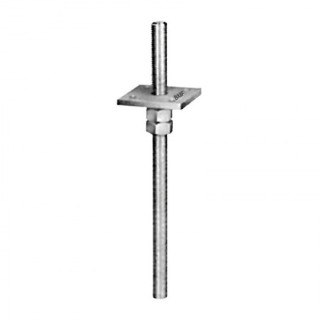 Papuci de reazem reglabili PB 80, fixare cui ancora Ø4 / șurub Ø5, perforatii Ø5, Ø13 mm, Rocast