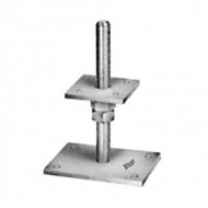 Papuci de reazem reglabili Ps 80, fixare cui ancora Ø4 / șurub Ø5, perforatii Ø5 mm, Rocast