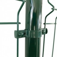 Brida fixare traseu pentru stalpi rotunzi de Ø 48.3 mm / l Ø 1/2 inch, banda 20 x 2 mm, Rocast