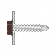 Set de prindere policarbonat pe structura metalica, Rocast