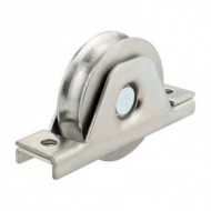 Roata culisanta cu un rulment, D68 mm, 20 x 32 x 7 mm, max. 100 kg, suport interior, profil U, Rocast