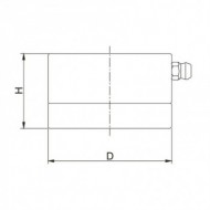 Balama inferioare rotative, 50 x 31 mm, Rocast