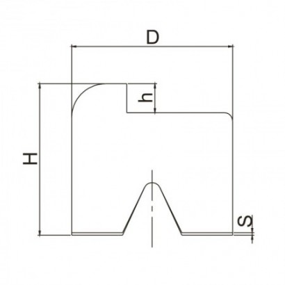 Opritor cilindric, 93 x 95...