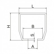 Profil rulare pentru dispozitiv cu 5 roti, Serie usoara - 5.8 metri, Rocast