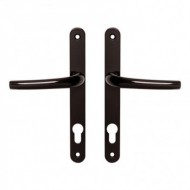 Set maner exterior SAFIR 25 x 85, negru, cu arc, Rocast