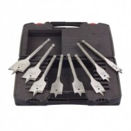 Set de 8 burghie plate pentru lemn, L 150 mm