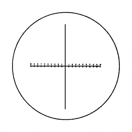 Lupa de precizie cu scala gradata, gradatie standard, Eschenbach