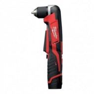 Masina de gaurit la unghi drept model C12 RAD-202B, 12 V|2.0 Ah, 800 rpm, mandrina 10 mm, gaurire otel|lemn 10|22 mm, Milwaukee