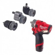 Masina de gaurit cu percutie si capete interschimbabile model M12 FPDX-202X, 12 V|2.0 Ah, 450|1700 rpm, Milwaukee