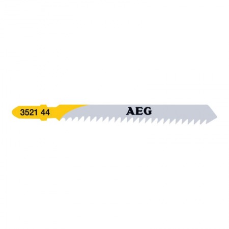 Panza pentru fierastrau pendular model T 111 C, L 75 mm, pas dinti 3.00 mm, 5 bucati, AEG
