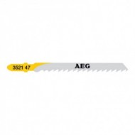 Panza pentru fierastrau pendular model T 144 D, L 75 mm, pas dinti 4.00 mm, 5 bucati, AEG
