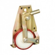 Set de cricuri pentru mobilier, cu role  - HR 1000, sarcina max./set 1 tona, UNICRAFT