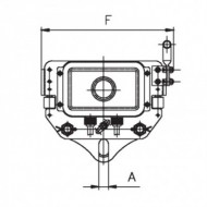 Carucior pentru troliuri electrice cu 1 / 2 viteze - Seria EFW-1 / EFW-2, modelul EFW 1-1 compatibil cu EKZT 5-1 / EKZT 10-1, putere 0,4 kW, UNICRAFT