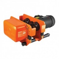 Carucior pentru troliuri electrice cu 1 / 2 viteze - Seria EFW-1 / EFW-2, modelul EFW 1-2 compatibil cu EKZT 5-2 / EKZT 10-2, putere 0,4/0,167 kW, UNICRAFT
