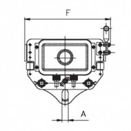 Carucior pentru troliuri electrice cu 1 / 2 viteze - Seria EFW-1 / EFW-2, modelul EFW 1-2 compatibil cu EKZT 5-2 / EKZT 10-2, putere 0,4/0,167 kW, UNICRAFT