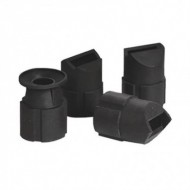 Set de 4 duze (punctiforma, suprafete, margini interioare / exterioare) pentru pistol de sablat cu aer comprimat pentru curatarea vopselei si a ruginii - DHS 1, Unicraft