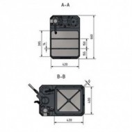 Masina de gaurit cu angrenaje si variator de turatie DH 32GSV, Optimum