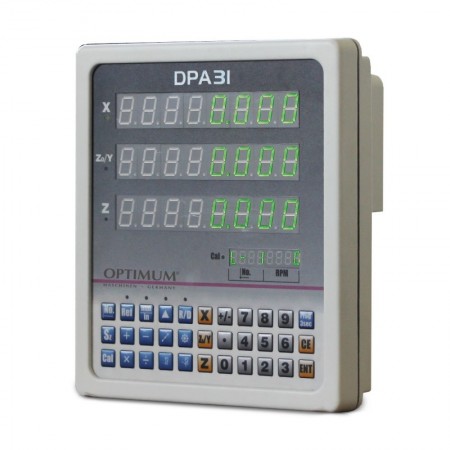 Sistem digital de afisare LED si masurare pentru 3 axe,model DPA 31-3, Optimum