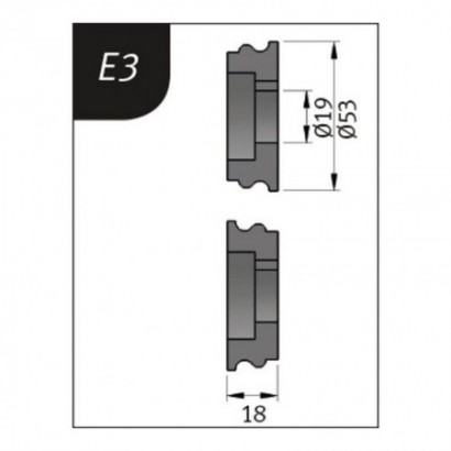 Role tip E3, pentru masina...