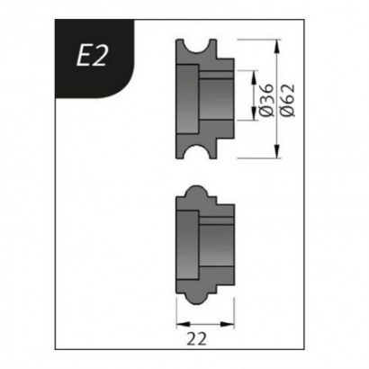 Role tip E2, pentru...